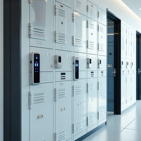 smart lockers wit hid and abloy technology-1