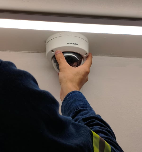 Instalación de Cámara en entorno industrial